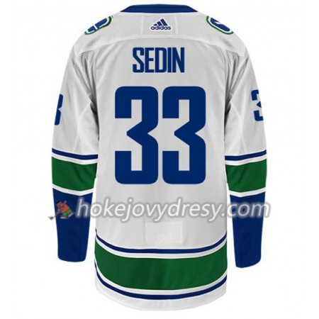 Pánské Hokejový Dres Vancouver Canucks HENRIK SEDIN 33 Adidas Bílá Authentic
